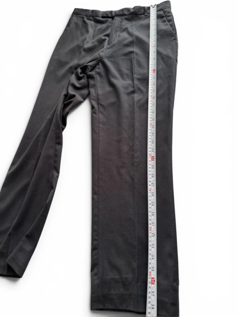 CALVIN KLEIN Gray Dress Pants Men’s Size 20 Regular Flat Front
